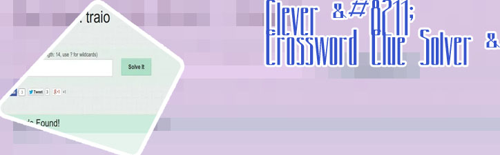 Free online anagram solver