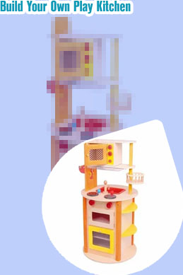 Small play kitchen